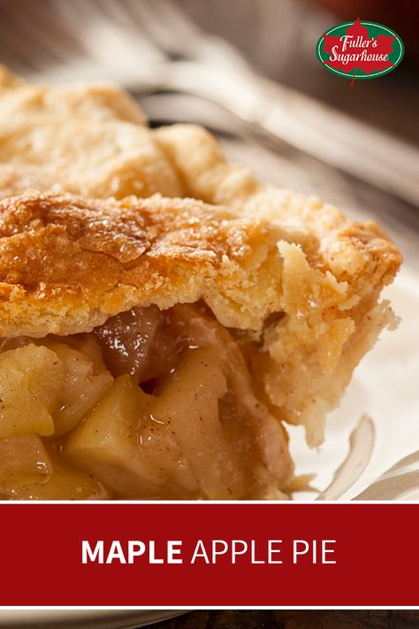 Easy Apple Pie Recipe For Kids, Maple Apple Pie Recipe, Maple Apple Pie, Easy Apple Pie Recipe, Recipes Winter, Apple Pie Recipe Easy, Maple Syrup Recipes, Apple Recipe, Easy Apple Pie