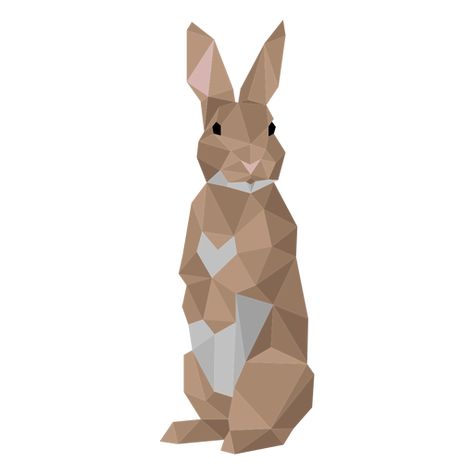 Rabbit ear bunny muzzle low poly #AD , #AFFILIATE, #affiliate, #ear, #poly, #muzzle, #Rabbit Rabbit Fashion, Health Posters, Kids Packaging, Rabbit Run, Wild Rabbit, Polygon Art, Bunny Drawing, Geometric Animals, Rabbit Ears