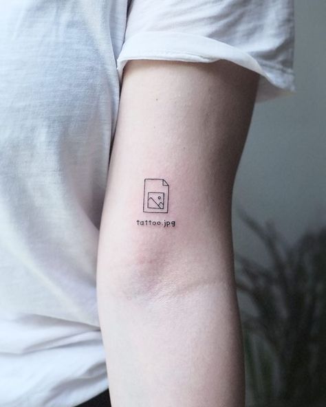 Simple Self Tattoos, Quirky Tattoos For Women, Tattoo Ideas Line Work, Graphic Designer Tattoo, Tattoo Ideas For Overthinkers, Movie Inspired Tattoos, Graphic Design Tattoo, East Tattoo, Flesh Art