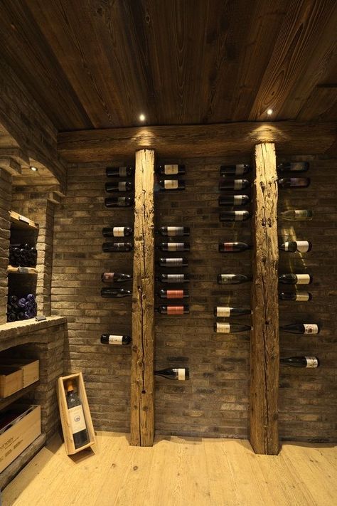 Diy Wine Cellar, Wine Cellar Ideas, Wine Cellar Basement, Wine Cave, Home Wine Cellars, Wine Cellar Design, Basement Family Room, Cellar Design, Wine Wall