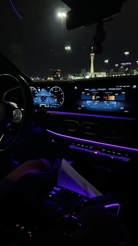 Luxury Car Interior Aesthetic, Mercedes Aesthetic Night, Car Interior Aesthetic, Instagram Profile Template, Amg Interior Night, Mercedes Interior Night, Mercedes Dark Aesthetic, Mercedes Inside Night, Party Night Club Aesthetic