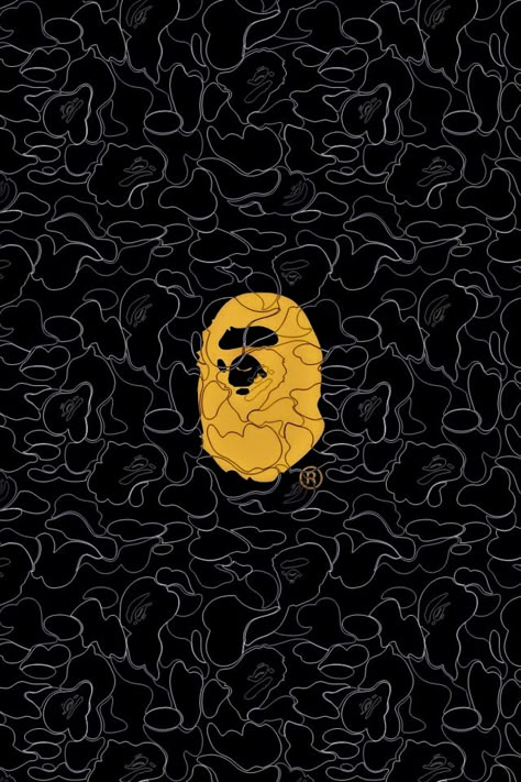 A Bathing Ape Black Ape Wallpaper, Backgrounds Dope, Bape Wallpaper Iphone, Supreme Iphone Wallpaper, Hype Wallpaper, Beast Wallpaper, Hypebeast Wallpaper, Supreme Wallpaper, Iphone Lockscreen Wallpaper