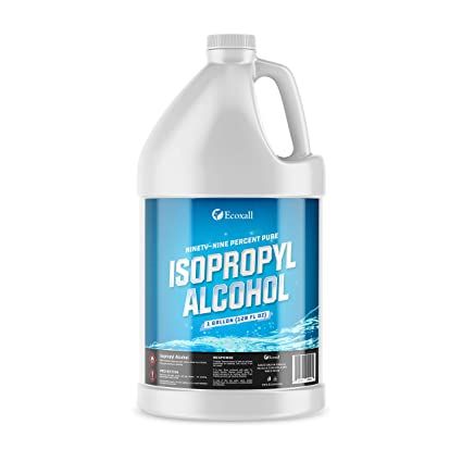 Ecoxall Chemicals - 99.9% Pure Isopropyl Alcohol - 1 Gallon Jug - 128 Fluid Ounces - Concentrated Rubbing Alcohol: AmazonSmile: Industrial & Scientific Isopropyl Alcohol Uses, 55 Gallon Drum, 99 Percent, Isopropyl Alcohol, Alcohol Bottles, Small Bottles, Rubbing Alcohol, Powerade Bottle, Personal Protective Equipment