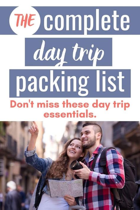 Day Trip Packing List, Day Trip Essentials, Trip Essentials Packing Lists, Trip Packing List, Smart Packing, Travel Packing Checklist, Packing Essentials List, Trip Packing, Travel Bag Essentials