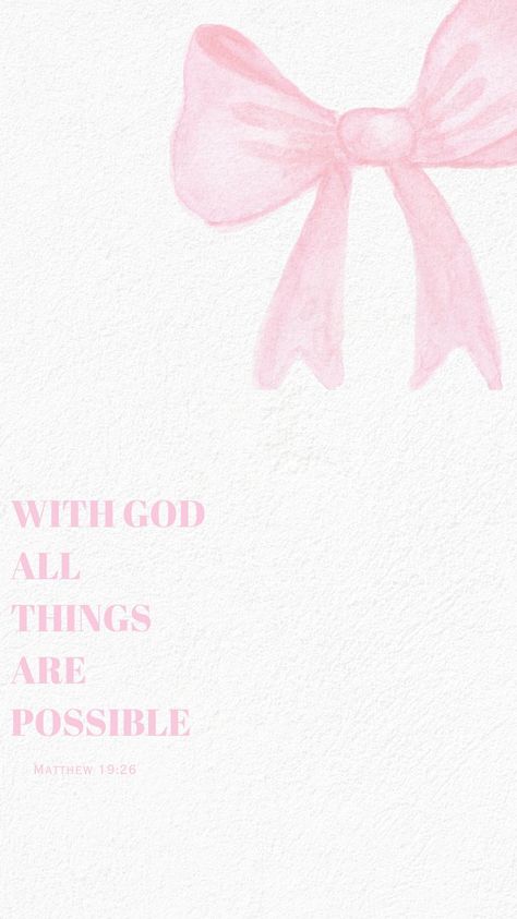 Coquette Bible Verse Wallpaper, Coquette Computer, Small Girl Big God, Bible Verse Wallpaper Aesthetic, Jesus Quotes Wallpaper, Bow Wallpaper Iphone, Top Notch Wallpaper, Wallpaper Coquette, Impressive Wallpaper