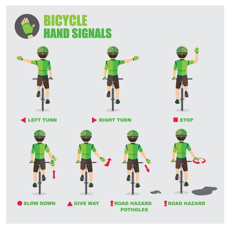 Cycling Hand Signals, Bike Decor, Vintage Bmx Bikes, Bicycle Diy, Cycling For Beginners, Foto Pin, Bike Riders, Bicycle Workout, Bicycle Mountain Bike