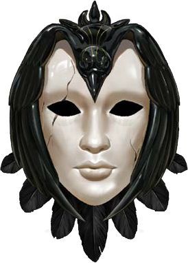 Matron Of Ravens, Raven Queen Dnd, The Raven Queen, Shadar Kai, Raven Mask, Holy Symbol, Ancient Goddesses, Raven Queen, D&d Dungeons And Dragons