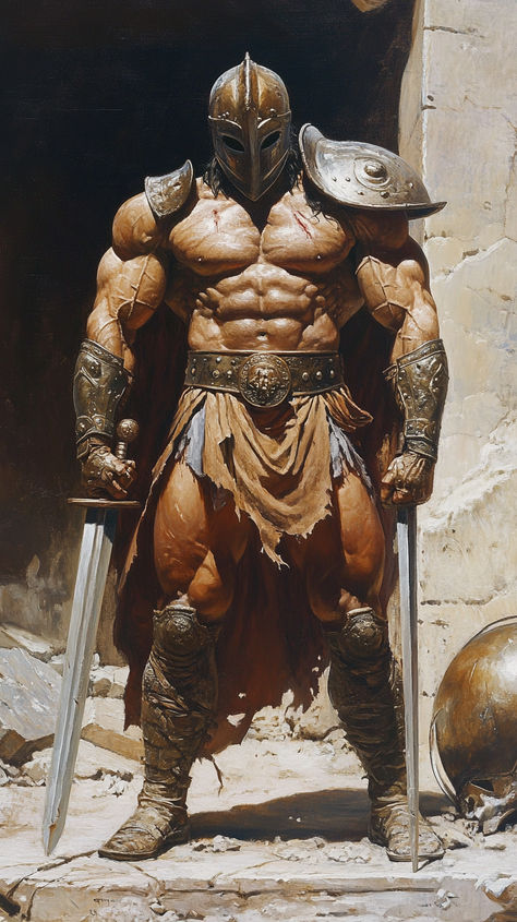 Chivalry 2 Art, Gladiator Concept Art, Gladiator Character Design, Gladiator Art, Gladiator Warrior, Predator Alien Art, Masculine Art, Warrior Concept Art, Roman Warriors