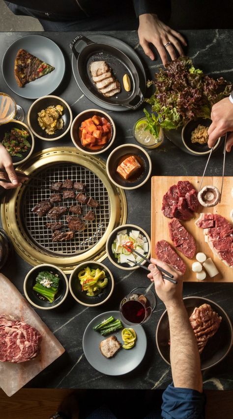 Korean Barbeque, Korean Bbq Restaurant, Prime Beef, Korean Barbecue, Korean Restaurant, Bbq Restaurant, Restaurant New York, Best Steak, Nyc Food