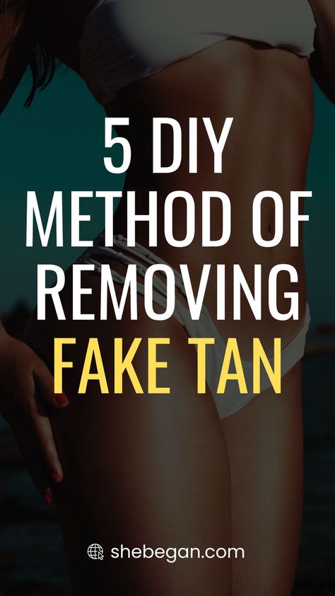 Fake tans are a great way to get a glowing complexion, but they can also leave you looking streaky, orange, and downright scary. If you’re not careful, you could end up with an uneven tan that will take ages to fade – or worse still, an allergic reaction.

Luckily there are ways of removing fake tan from your skin without having to spend hours scrubbing. Here are 5 tips to remove your fake tan quickly at home: Fake Tan Remover, Applying Sunscreen, Foundation Tips, Flawless Foundation, Fake Tan, Glowing Complexion, Sun Tan, Tanning, To Miss