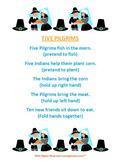 poem of pilgrims and indians | Thanksgiving Poems for Kids: Great Poems & Read Along Videos Thanksgiving Poems For Kids, November Lesson Plans, Thanksgiving Lesson Plans, Thanksgiving Poems, Pilgrims And Indians, Thanksgiving Activities Preschool, Thanksgiving Songs, Poems For Kids, Thanksgiving Lessons