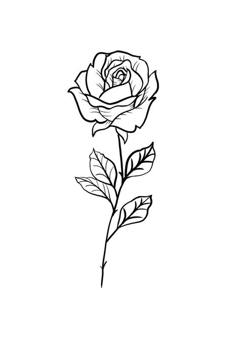 Pin de Brayant Ramirez em Lines em 2022 | Desenhos para tatuagem, Tatoo, Desenho 2d Rose Outline Tattoo, Simple Rose Tattoo, Skull Rose Tattoos, Rose Drawing Tattoo, Half Sleeve Tattoos Drawings, Rose Tattoos For Men, Rose Tattoos For Women, Small Rose Tattoo, Getting A Tattoo