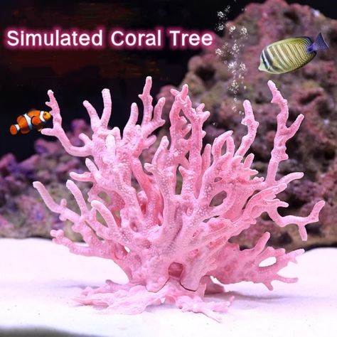 Just found this amazing item on AliExpress. Check it out! $2.86  71％ Off | Fish Tank Aquascape Simulation Coral Water Plant Resin Fake Coral Aquarium Decorations Marine Hard Dead Coral Ornaments Undersea Coral Fish Tank, Decor Marin, Coral Aquarium, Plastic Fish Tank, Hard Coral, Artificial Coral, Mini Aquarium, Aquarium Landscape, Coral Decor