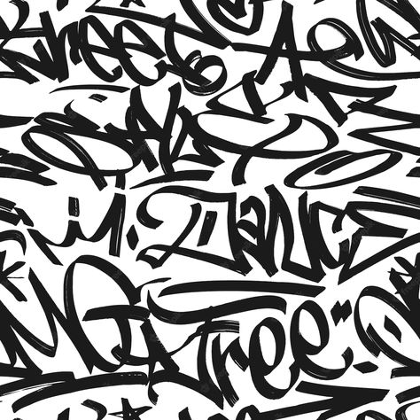 Premium Vector | Graffiti background with marker letters bright lettering tags in the style of graffiti street art Graffiti Art Wallpaper, Letters Background, Graffiti Background, Black And White Graffiti, Graffiti Art Letters, Art Letters, Graffiti Tagging, Wallpaper Mural, Marker Art