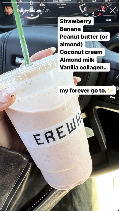 healthy girl lifestyle, erewhon girl, pinterest girl, la girl lifestyle, healthy smoothie, healthy recipes, breakfast ideas, breakfast smoothie, health and wellness, nutrition, matcha girl aesthetic, that girl aesthetic, morning routine, goop girl Erewhon Smoothie, Confetti Tour, Go Viral On Tiktok, Protein Shake Smoothie, Pink Pilates Princess, Smoothie Drink Recipes, Viral On Tiktok, Pink Pilates, Healthy Drinks Smoothies