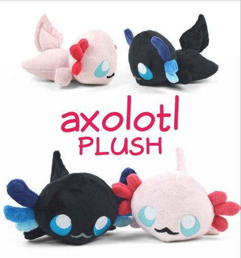 Axolotl Plush FREE Sewing Pattern and Tutorial | Sewing 4 Free Axolotl Sewing Pattern, Snoopy Plush, Sloth Plush, Tutorial Sewing, Plushie Patterns, Free Sewing Pattern, Sewing Tutorials Free, Yarn Tail, Sewing Ribbon