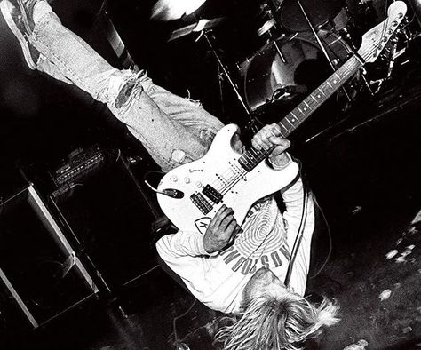 Kurt Cobain, Nirvana, Laptop, Black And White, White, Black