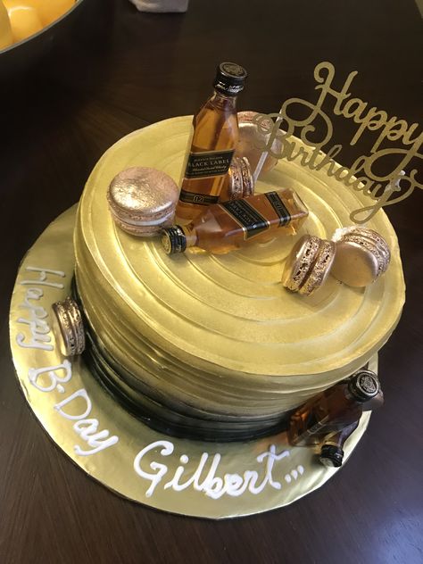 Jhonnie walker cake Johnnie Walker Cake, Johnny Walker Cake, Johnny Walker, Cake Designs Images, Johnnie Walker, Cake Images, Article Design, Happy B Day, Cake Designs