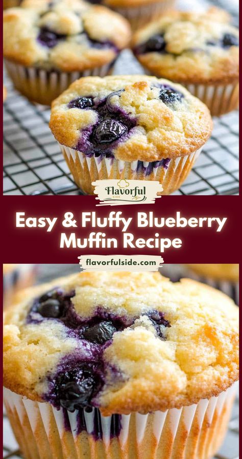 Whip up these irresistible blueberry muffins in no time – soft, moist, and packed with flavor 🧁👩‍🍳 A breakfast dream! 1 Egg Muffin Recipe, Blueberry Muffins Sugar On Top, Easy Blueberry Recipes Healthy, Best Healthy Blueberry Muffins, Bisquick Blueberry Muffins Recipes, Best Moist Blueberry Muffin Recipe, Easy Homemade Muffins Simple, Easy Blueberry Muffin Recipes, Soft Blueberry Muffins