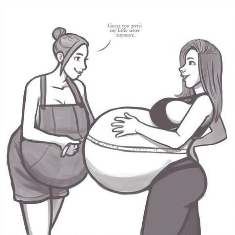 Pregnant Belly Huge, Vore Art, Big Pregnant, Halo Cosplay, Sisters Drawing, They Grow Up So Fast, Anime Pregnant, Pregnant Model, Anime Love Quotes