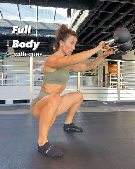 Senada Greca, MBA on Instagram: "Full Body Workout 🔊 with Voice Cues - Save this one and Share. These always have every muscle on my body burn You may substitute for dumbbells or even plates if kettlebells aren’t available 8-12 reps x 4 rounds in a circuit 1. Sumo squat swings 2. Alt arm squat clean 3. Reverse lunge with press 4. Lateral lunge with row 5. Bear stance to jumping push up 6. V sit with curls Wearing ZENTOA New Seamless in Moss, Small in both 🌱 Iink in BIO 🫶" Squat Clean, Kettlebell Hiit, Lateral Lunges, Full Body Hiit Workout, Reverse Lunges, Planet Fitness Workout, Back Workout, Flat Belly Workout, Shoulder Workout