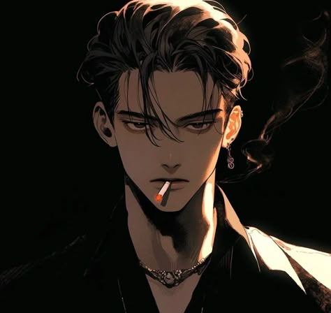 Villain Pfp, Male Avatar, Pelo Anime, Anime Photo Profile Dark, 얼굴 드로잉, Anime Boy Hair, 얼굴 그리기, Photos For Profile Picture, Dark Anime Guys