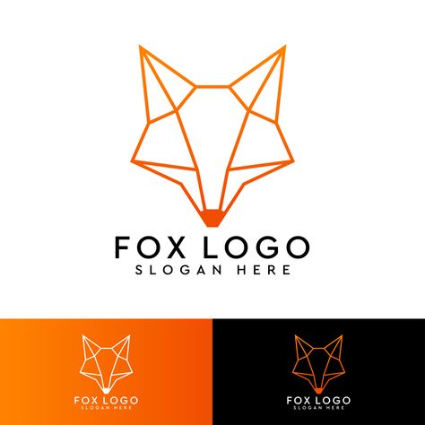 Fox Abstract, Fox Logo Design, Fox Graphic, Medical Office Decor, Fox Logo, Organic Logo, Medical Office, Modern Logo Design, Men Jewelry