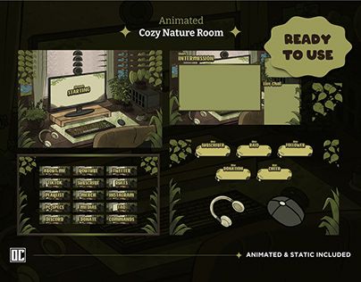 Check out new work on my @Behance profile: "Free Stream and Twitch Overlay | Cozy Nature Room" http://be.net/gallery/186494827/Free-Stream-and-Twitch-Overlay-Cozy-Nature-Room Lofi Nature, Animated Graphics, Cozy Nature, Twitch Streaming Setup, Nature Room, Streaming Setup, Stream Overlay, Free Overlays, Twitch Overlay