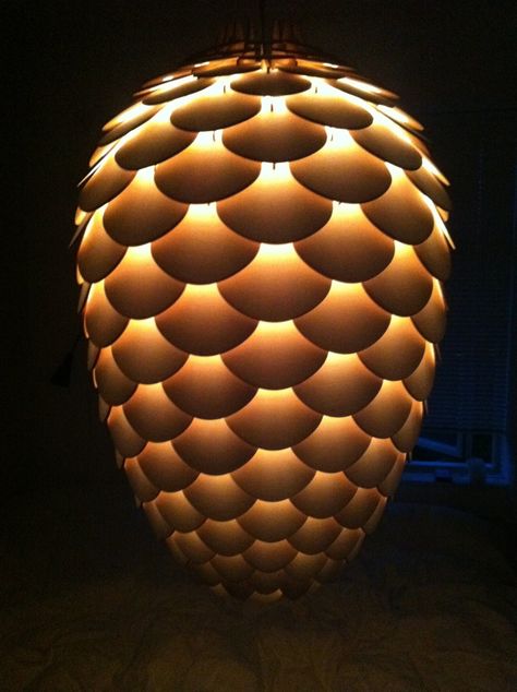 Stairwell Lighting, Pinecone Pendant, Lamps Bedroom, Laser Ideas, Cool Lamps, Design Table, Wooden Lamp, Table Lamp Design, Bedroom Lamps