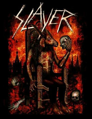 Slayer!!! Dave Lombardo, Tom Araya, Jeff Hanneman, Slayer Band, Heavy Metal Art, Band Poster, Fabric Poster, Heavy Metal Rock, Band Art