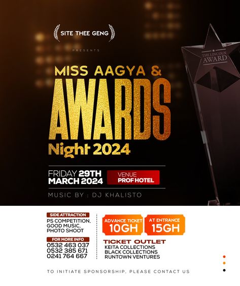 Awards Night Poster, Award Flyer Design, Winner Poster Design Ideas, Award Poster Design Layout, Award Night Flyer Design, Awards Poster Design, Award Poster Design, Winners Poster Design, Graphical Poster