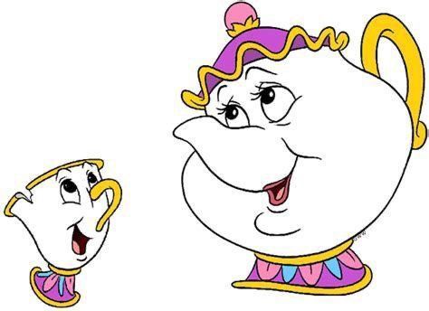 Mrs Potts And Chip Drawings, Beauty And The Beast Chip And Mrs Potts, Ms Pots And Chip, Mrs Potts Drawing, Ms Potts And Chip, Mrs Potts And Chip Tattoo, Chip Drawing, Chip And Mrs Potts, Disney Bujo