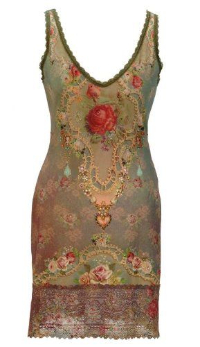 Image detail for -FEATURED Michal Negrin Elegant Scoop Neck Sleeveless Tunic Dress Made ... Michal Negrin, Gradient Print, Dress Crafts, Lace Fashion, Tunic Dress, Classy Outfits, Pretty Outfits, Tank Top Fashion, Beautiful Dresses