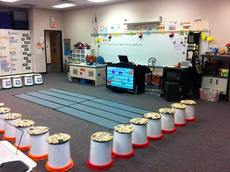 Music Classroom Organization, Music Room Organization, Elementary Music Room, Bucket Drumming, Music Classroom Decor, Music Room Ideas, Music Class Ideas, Music Classroom Ideas, Music Teaching Ideas