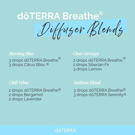 Doterra Breathe, Do Terra, Doterra Diffuser Blends, Relaxing Environment, Essential Oil Safety, Essential Oils 101, Essential Oil Companies, Doterra Essential Oils Recipes, What Are Essential Oils