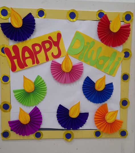 Easy and quick made board for diwali celebration Diwali Soft Board Decoration, Diwali Board, Crafts Fir Kids, Soft Board Decoration, Soft Board, Gross Motor Activities, Diwali Celebration, Board Decoration, Diy Paper Crafts Decoration