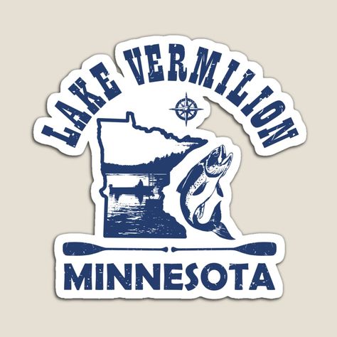 Get my art printed on awesome products. Support me at Redbubble #RBandME: https://www.redbubble.com/i/magnet/Lake-Vermilion-Minnesota-by-ArtNoveltee/165247198.TBCTK?asc=u Minnesota Lake, Minnesota, Magnets, Lake, Art Prints