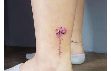 Peruvian Lily Tattoo, Alstroemeria Tattoo, Inca Lily, Lily Tattoo Ideas, Lily Tattoo Meaning, Lily Tattoos, Jamaica Cruise, Peruvian Lily, Lily Flower Tattoos