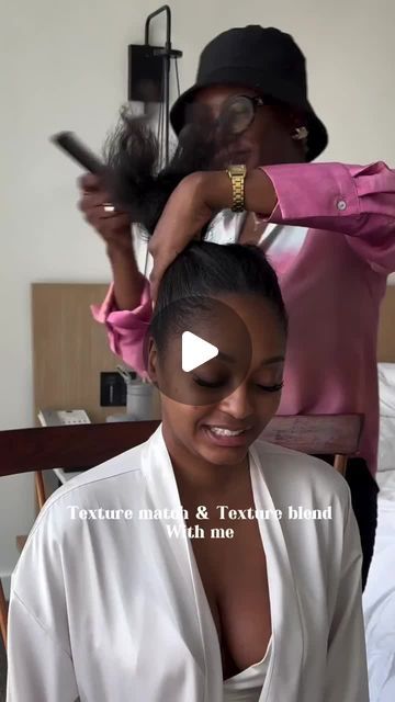 Munaluchi Bride Magazine on Instagram: "The hair is done, the hair is laid!⁠
⁠
📹 @charishair⁠
Bride: @clairefrancesse_ ⁠
MUA: @taylorsimpsonartistry⁠
⁠
⁠
#munaluchi #munaluchibride #weddingdesign #weddinginspiration #luxurywedding #weddingplanner" Black Wedding Hairstyles For Bride, Natural Wedding Hairstyles Black Bride, Natural Bridal Hairstyles Black Women, Natural Hair Bride, African American Weddings, Munaluchi Bride, Bride Magazine, Black Bride, Wedding 2024