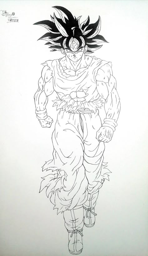 Goku Ultra Instinct Images, How To Draw Goku Ultra Instinct, Goku Ultra Instinct Tattoo, Goku Sketch Pencil, Goku Ultra Instinct Drawing, Goku Drawing Sketch, Goku Art Drawings, Goku Tattoo, Goku Drawing