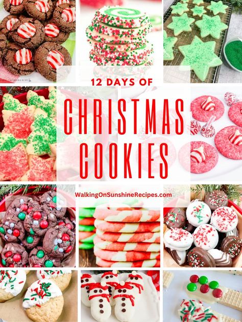 12 Days Of Christmas Cookies, Best Cookie Recipe Ever, Christmas Cookies Recipes, Cookies Easy, Crescent Roll Recipes, Roll Recipes, Christmas Cookies Easy, Crescent Roll, Best Cookie Recipes