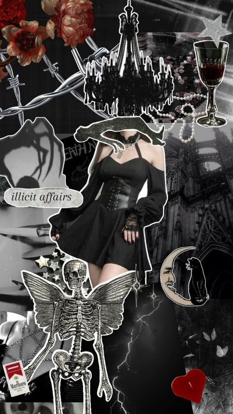 illicit affairs 🍷🔪 #moodboard #aesthetic #collage #aestheticmoodboard #vintage #art #red #black #goth #blackandwhite #gothic #dark #leather Goth Mood Board Aesthetic, Goth Aesthetic Collage, Goth Fashion Illustration, Gothic Mood Board Fashion, Goth Moodboard Aesthetic, Gothic Asethic, Gothic Mood Board, Goth Mood Board, Gothic Girl Aesthetic