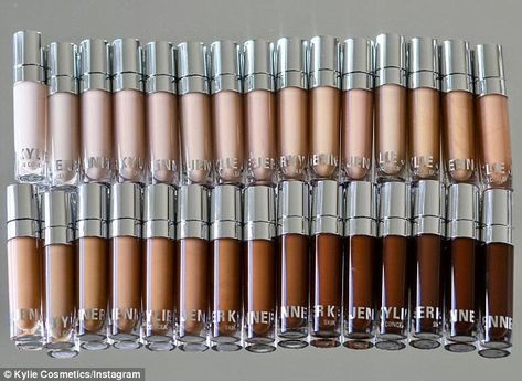 Kelly Jenner, Diy Concealer, It Cosmetics Concealer, Lipstick Kit, Kkw Beauty, Kylie Cosmetic, Fancy Makeup, High End Makeup, Luxury Makeup