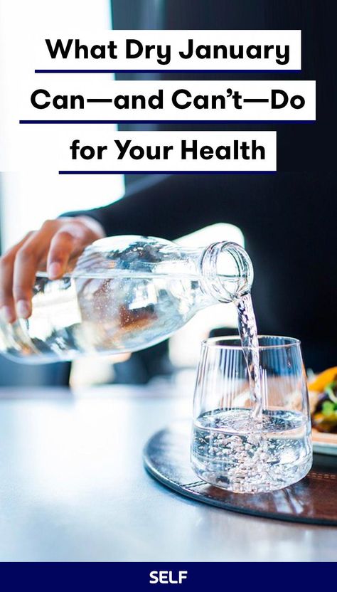 Many people are hopping on the Dry January bandwagon. Find out what experts say it can—and can't—do for your health. Dry January Before And After, Dry January Challenge, Luke Davidson, Best Detox Water, Health Changes, Apothecary Pharmacy, Benefits Of Drinking Water, January Blues, New Year Planning