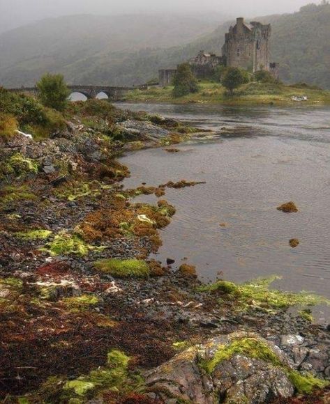 Scottish Highlands Landscape Paintings, Eilean Donan, Castle Scotland, Scotland Highlands, Scottish Castles, Scottish Landscape, England And Scotland, Ireland Scotland, West Highlands