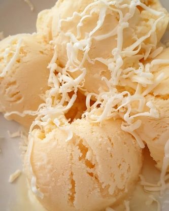 Sorbetes (Filipino 'dirty' Ice Cream) Recipe - Food.com Filipino Ice Cream, Dirty Ice Cream, Recipes Pictures, Mango Chocolate, Cheese Ice Cream, How To Make Cream, Purple Yam, Make Cream Cheese, Halo Halo