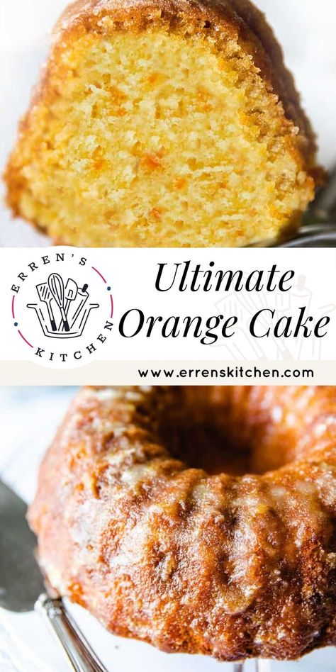 Sicilian Orange Cake Recipe, Orange Bundt Cake Recipe, Moist Orange Cake, Orange Juice Cake, Citrus Punch, Orange Bundt Cake, Orange Pound Cake, Fresh Orange Juice, Loaf Cakes