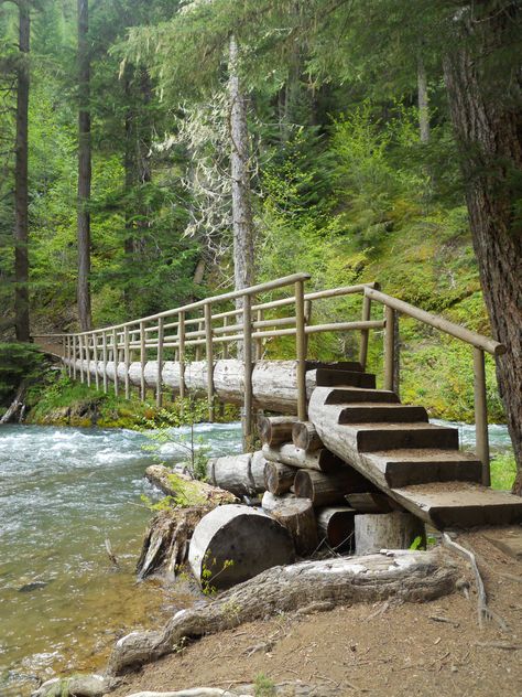 Bridges... Creek Bridge Ideas, Garden Bridge Design, Backyard Bridges, Bridge Ideas, Above Ground Pool Steps, Creek Bridge, Rope Bridge, Bridge Construction, Bridge Over Troubled Water