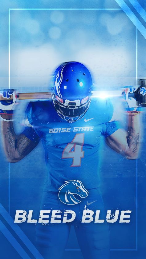 Recruiting Graphics, Boise State Football, Boise State Broncos, Boise State, Missouri Tigers, Sports Graphic Design, Football Wallpaper, I Phone, Football Helmets