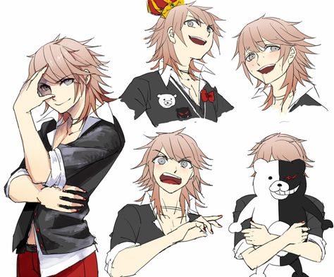 Servant Danganronpa, Danganronpa Genderbend, Highschool Host Club, Ouran Highschool Host Club, Danganronpa Junko, Komaeda Nagito, Junko Enoshima, Danganronpa Game, Ouran Highschool